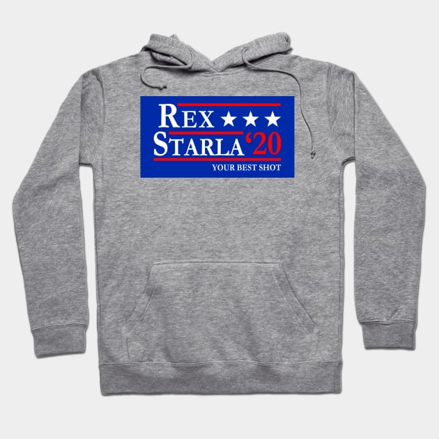 Rex Starla Your Best Shot People 2020 Hoodie by Electrovista